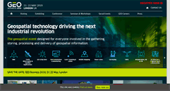 Desktop Screenshot of geobusinessshow.com